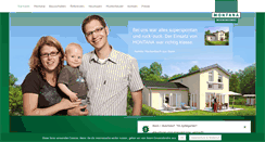 Desktop Screenshot of montana-wohnungsbau.de